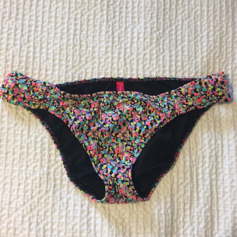 Victoria Secret multi color bathing suit bottoms